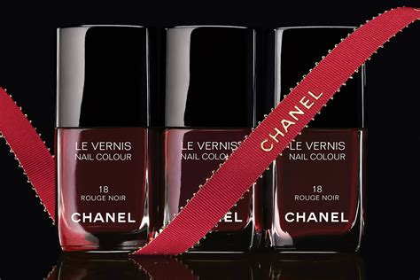 smalto rouge noir chanel|chanel's colour.